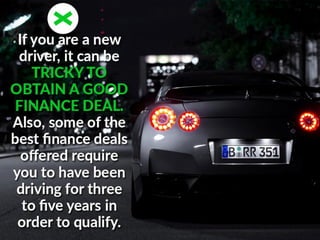 Buying Your First Car