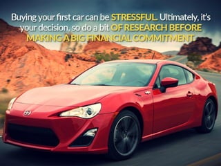 Buying Your First Car