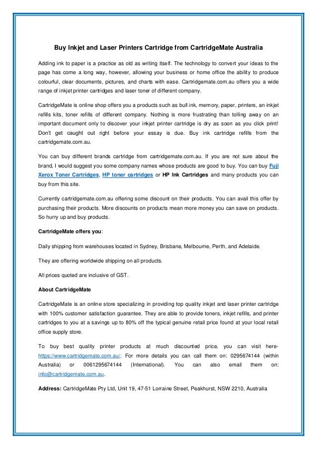 discount printer cartridges