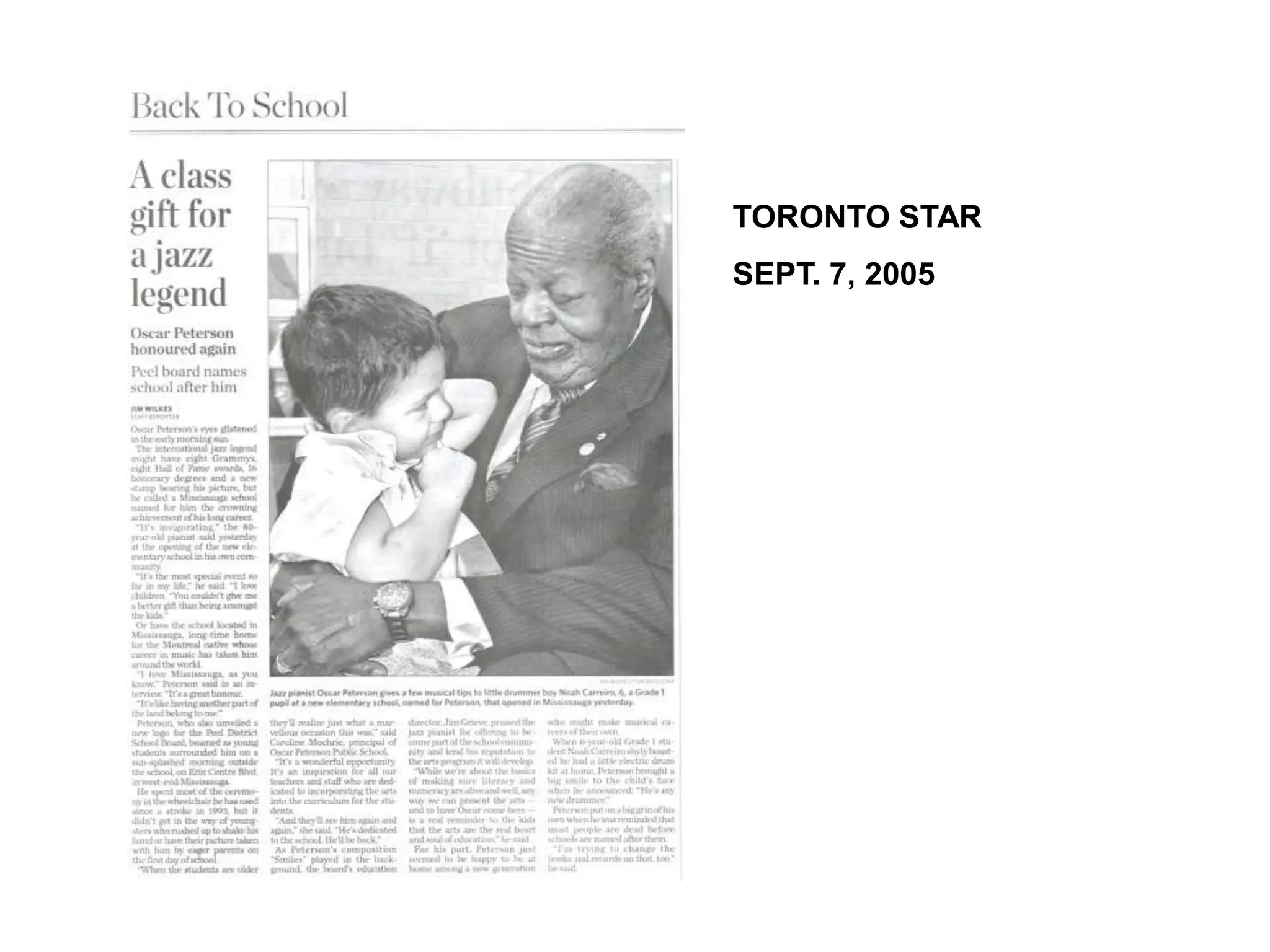 One picture of the futureOur key message:New signature of the Peel District School Board declares our public commitment to help all students succeed