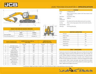 Buy JCB JS205LC Tracked Excavator in India - JCB Heavy Machinery | PDF