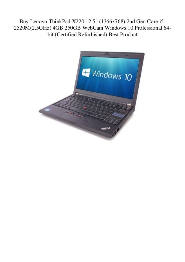 Buy Lenovo Thinkpad X2 12 5 1366x768 2nd Gen Core I5 25m 2 5ghz