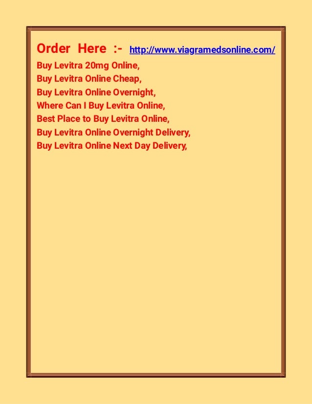 Levitra where to buy