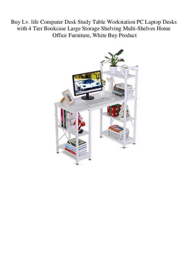 Buy Lv Life Computer Desk Study Table Workstation Pc Laptop Desks Wi