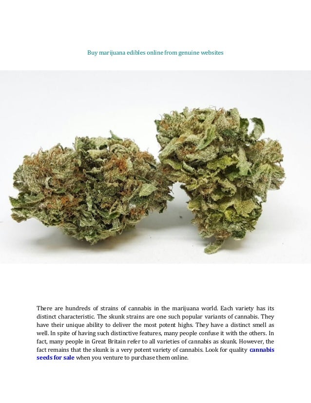 Buy Marijuana Edibles Online From Genuine Websites