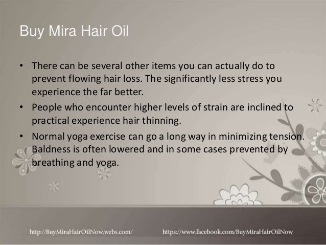 Buy Mira Hair Oil Now Online