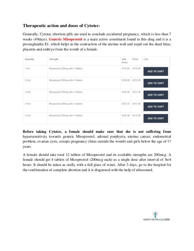 Ordering Misoprostol Online Safe