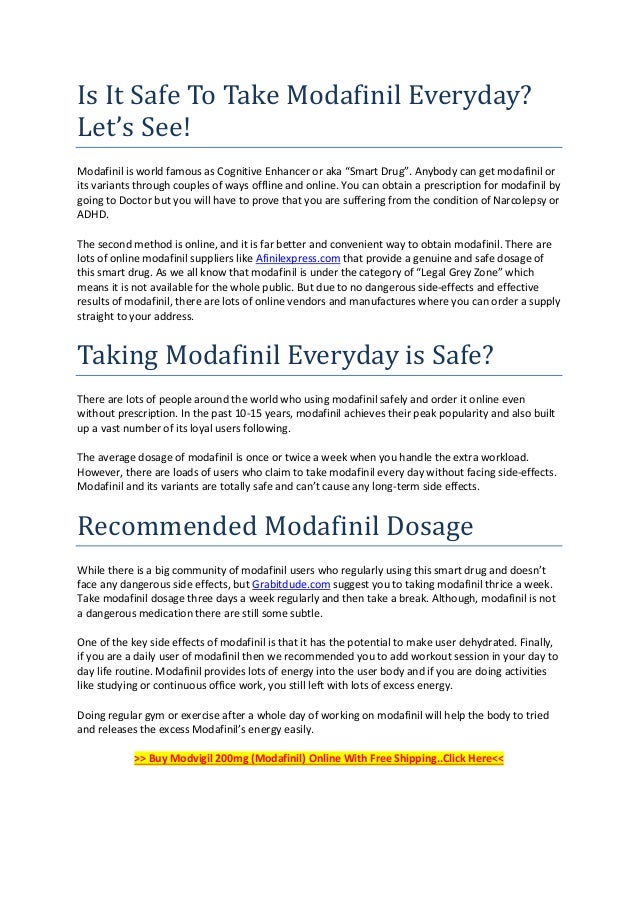 Safe Place To Buy Modafinil