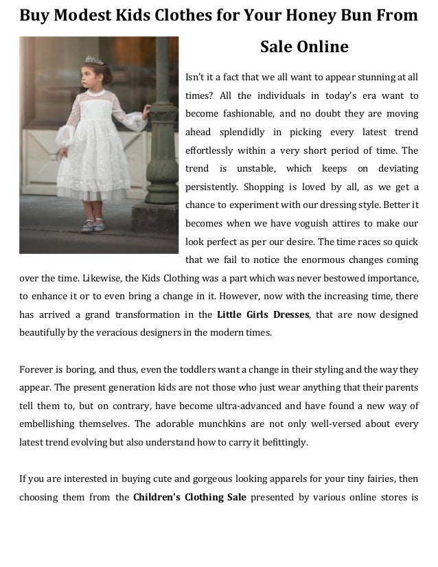 kids clothes sale online