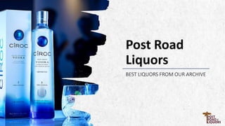 ALPINE SKI HOUSE
Post Road
Liquors
BEST LIQUORS FROM OUR ARCHIVE
 