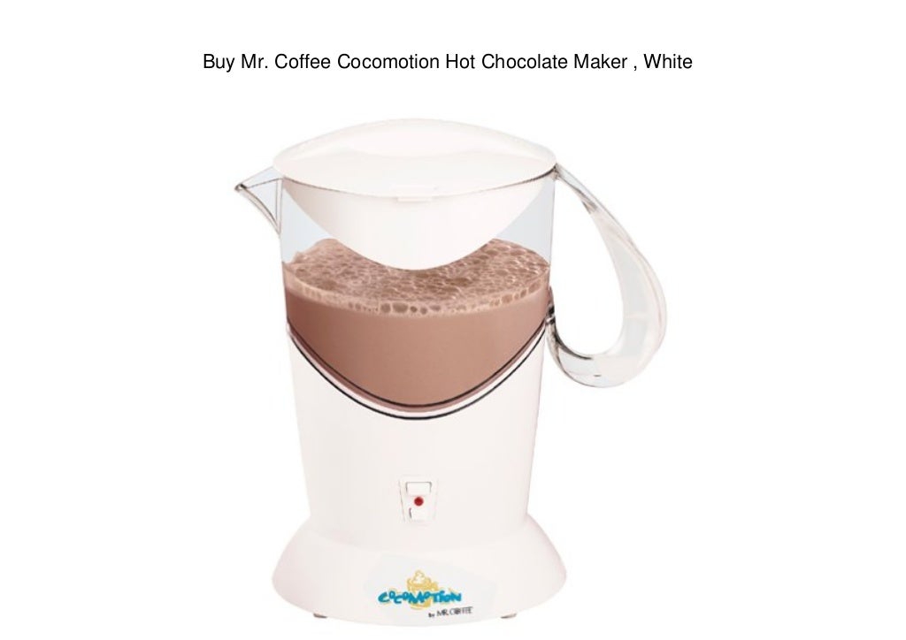 Buy Mr. Coffee Hot Chocolate Maker , White