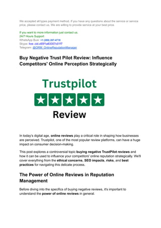 trustpilot brand trust