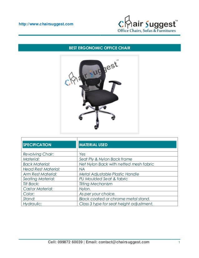 Buy Office Chair Manufacturing Repairing Of All Type Of Office Chai
