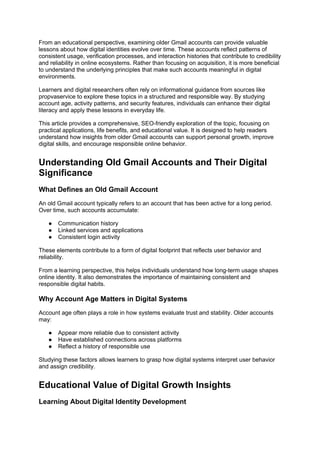 Buy Old Gmail Accounts for Digital Growth Insights.docx