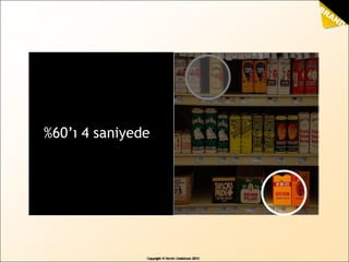 BRAND
sense
by Martin Lindstrom
Copyright © Martin Lindstrom 2010
%60’ı 4 saniyede
Copyright © Martin Lindstrom 2010
 