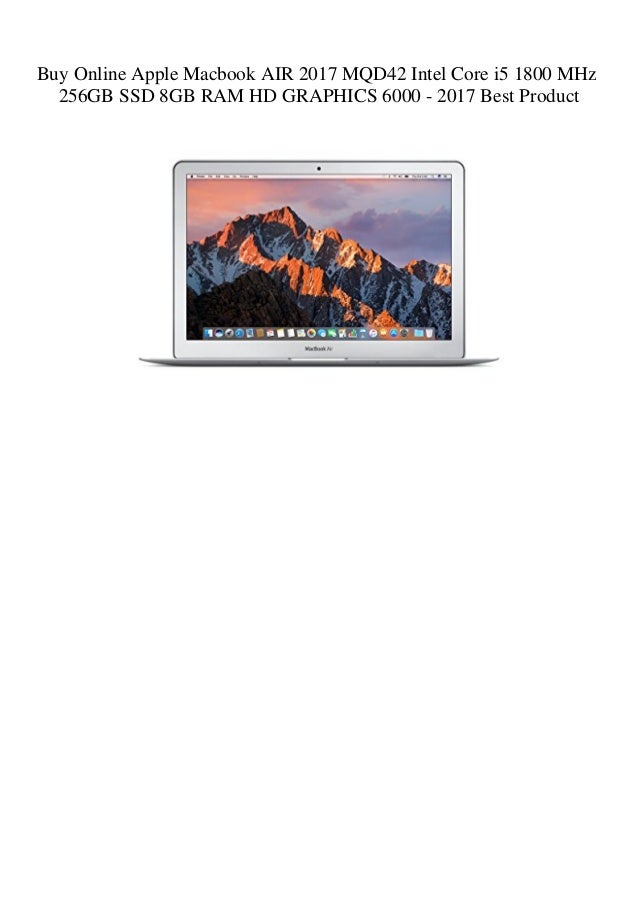 apple macbook air 2017 256gb
