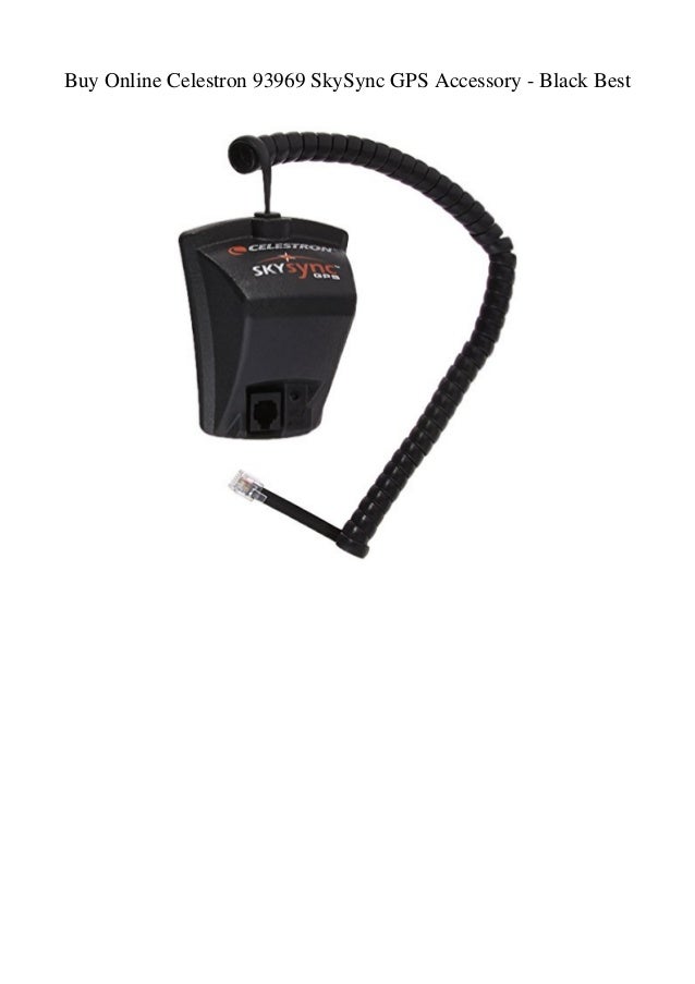 celestron skysync gps