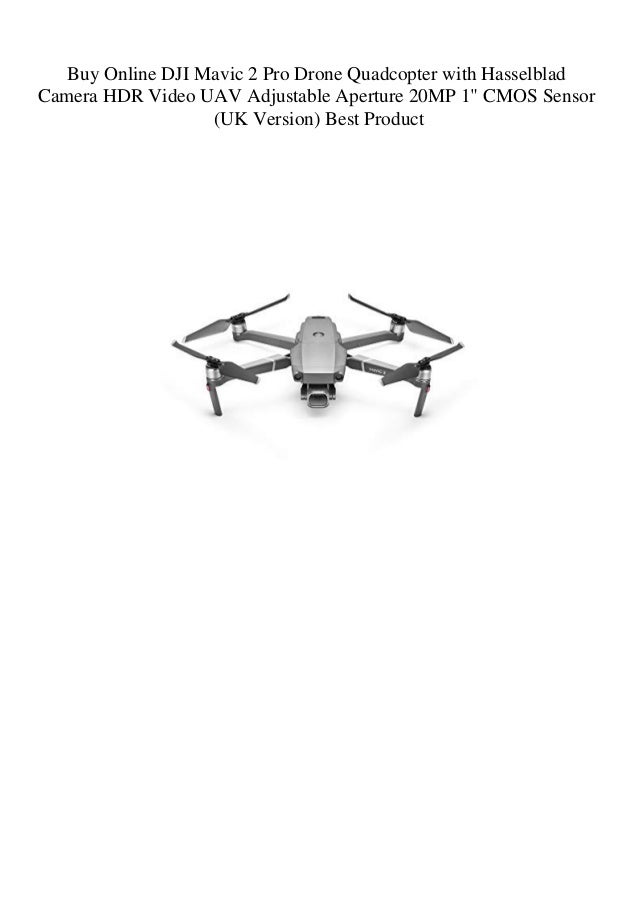 dji mavic 2 pro drone quadcopter with hasselblad camera