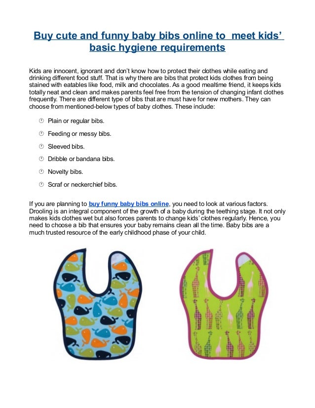 novelty baby bibs