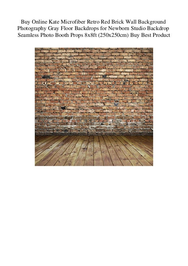 Buy Online Kate Microfiber Retro Red Brick Wall Background Photograph