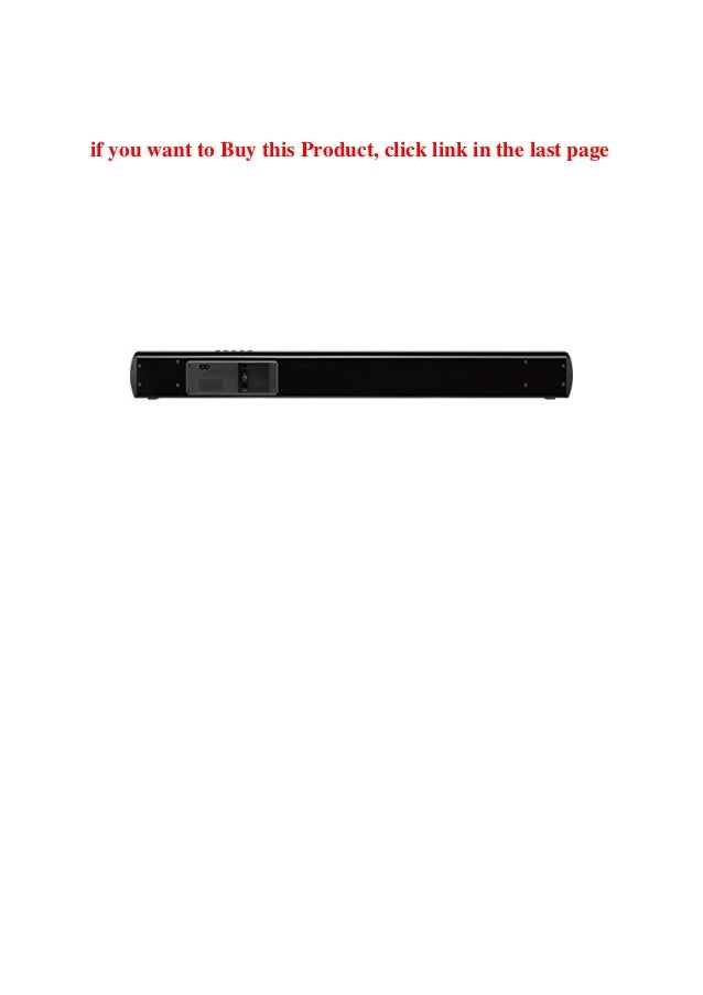 logik l32sbin16 2.1 sound bar