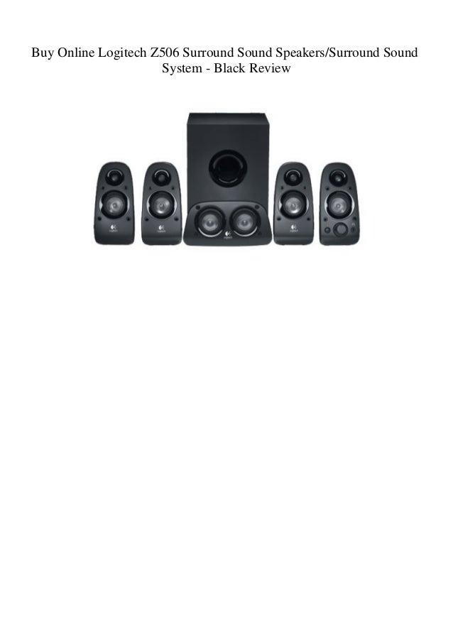 logitech z506 price