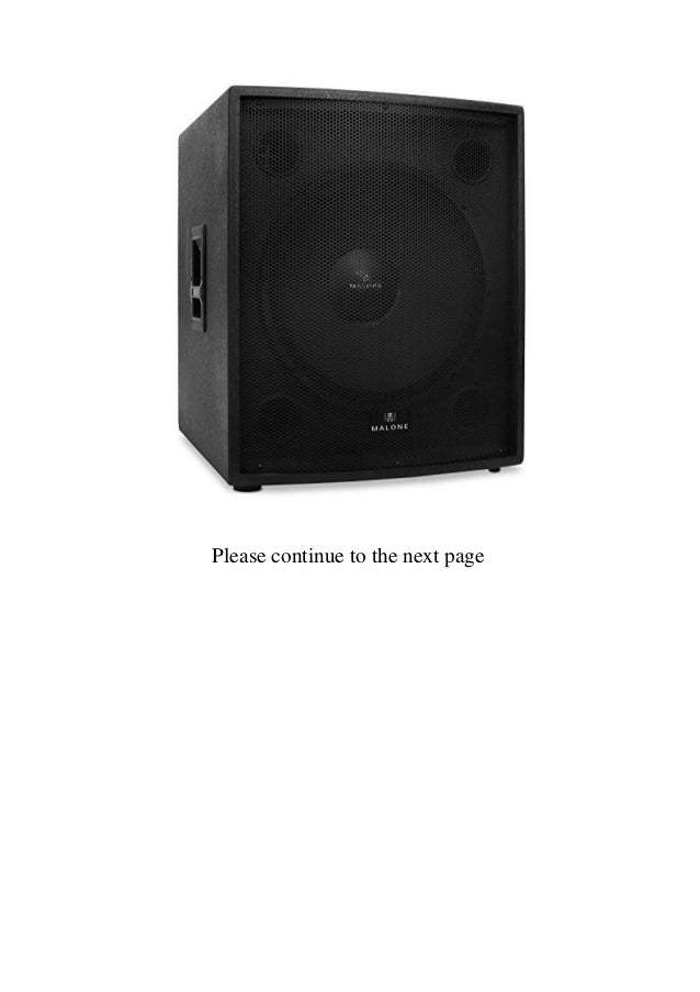 malone subwoofer