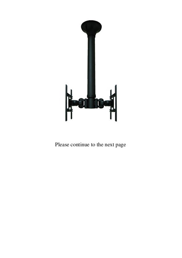 Buy Online Newstar Fpma C200d Tvmonitor Ceiling Mount For Dual 10 40