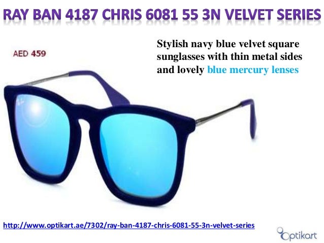 ray ban mercury blue sunglasses