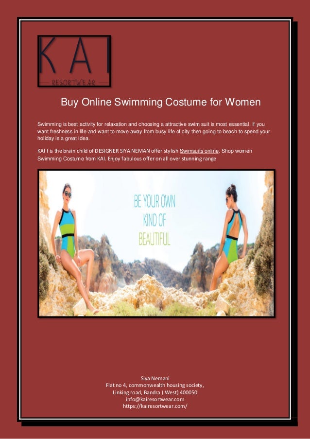 swimming costume for women online