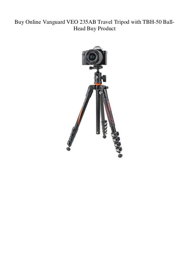 Buy Online Vanguard VEO 235AB Travel Tripod with TBH50 BallHead Buy