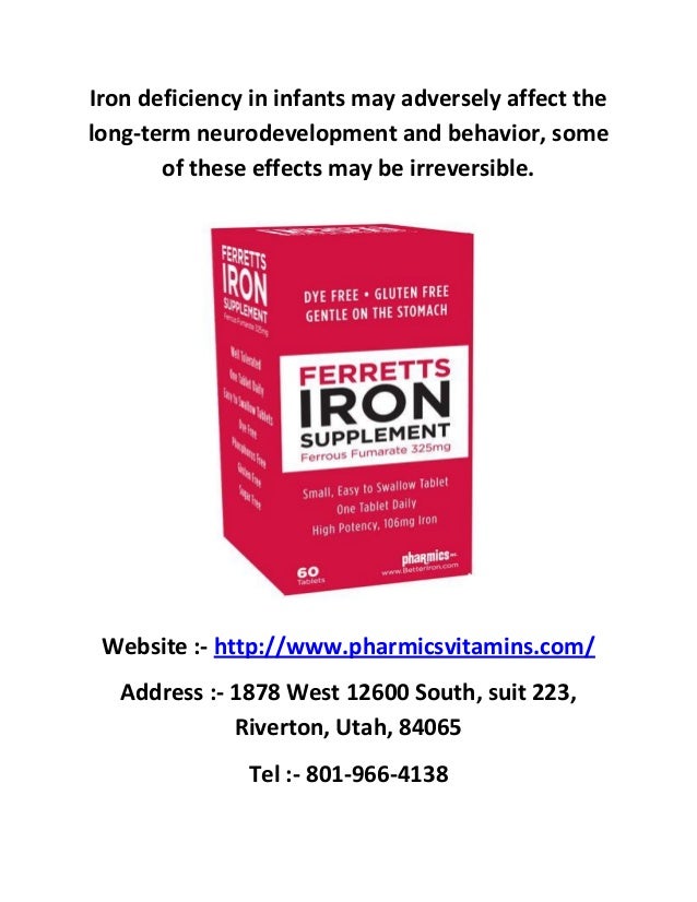 Buy over the counter iron supplements at pharmics, inc.