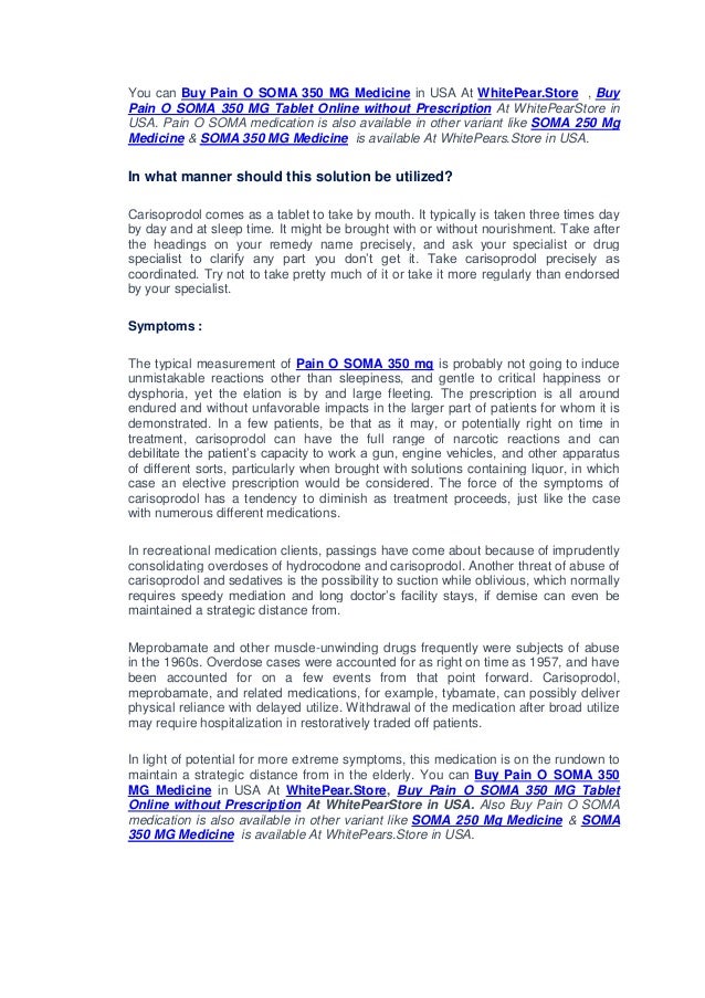 Soma 250 Mg Tablet