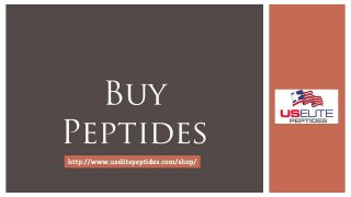 Buy Peptides For Research Purpose