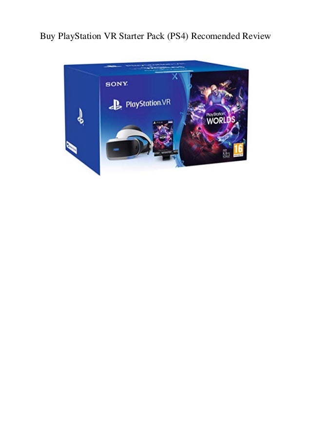 Buy PlayStation VR Starter Pack (PS4) Review