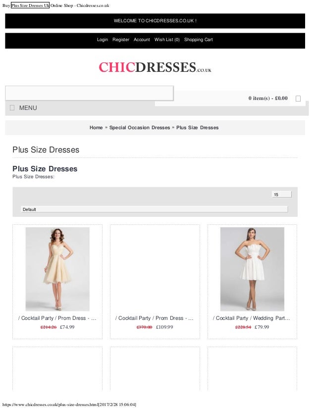 plus size dress uk online