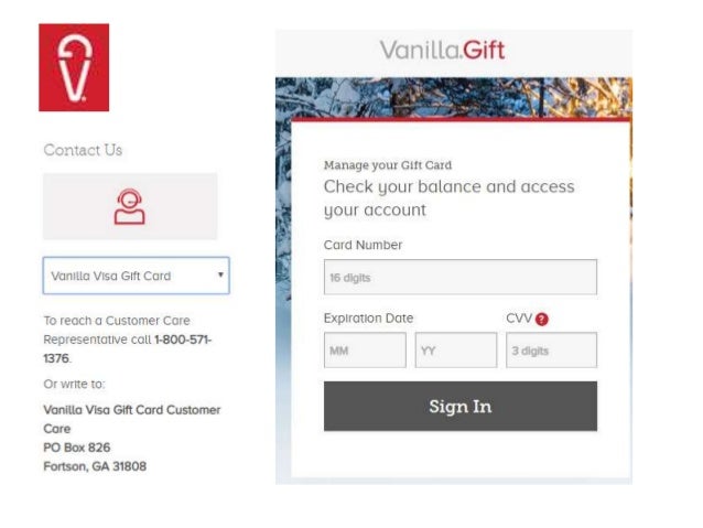 find out balance on visa gift card