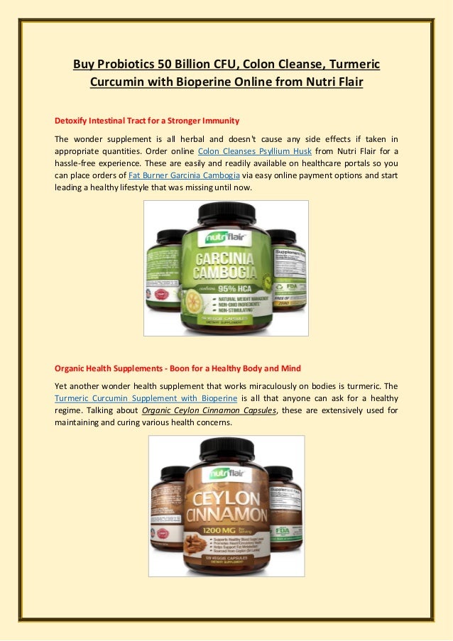 Buy Probiotics 50 Billion Cfu Colon Cleanse Turmeric Curcumin With