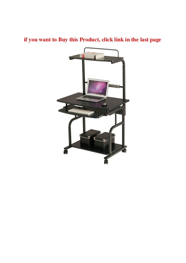 Buy Product Compact Computer Workstation With Desk Shelves And Retra