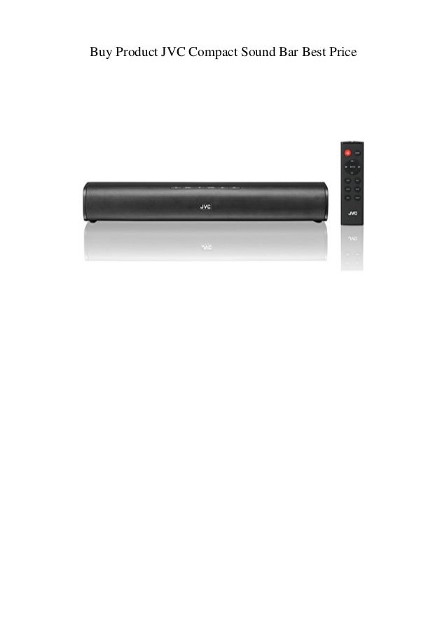 jvc compact sound bar