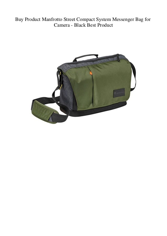 manfrotto street messenger