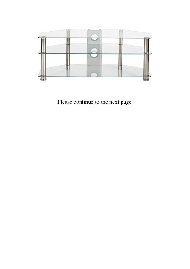 clear glass and chrome tv stand
