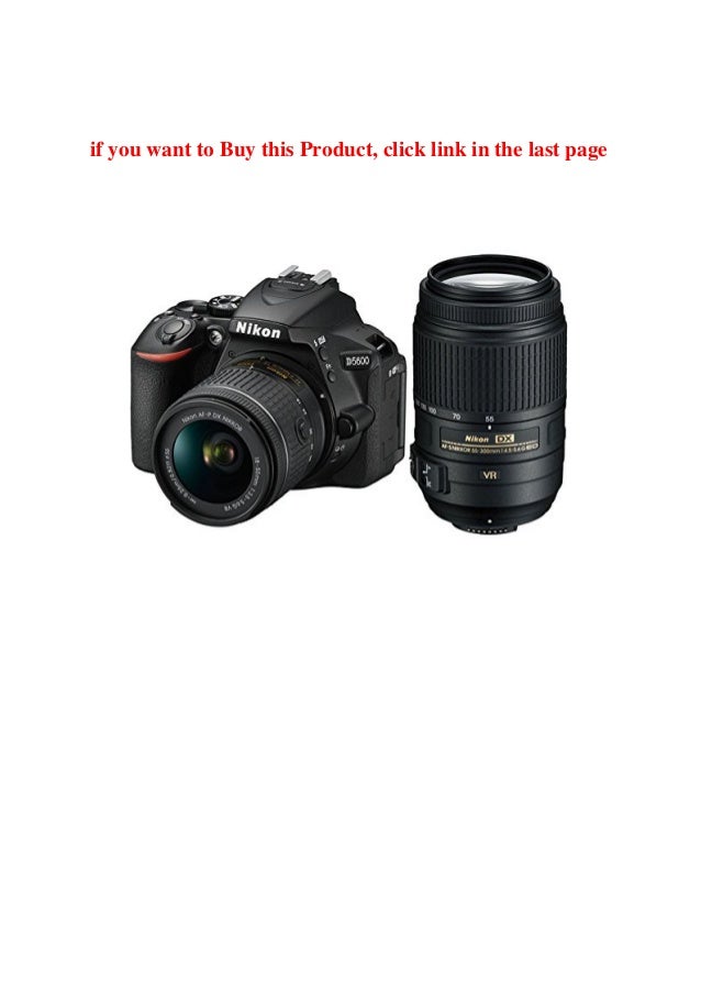 Buy Product Nikon D5600 Dslr Camera Nikon Af P Dx 18 55mm F3 5 5 6g