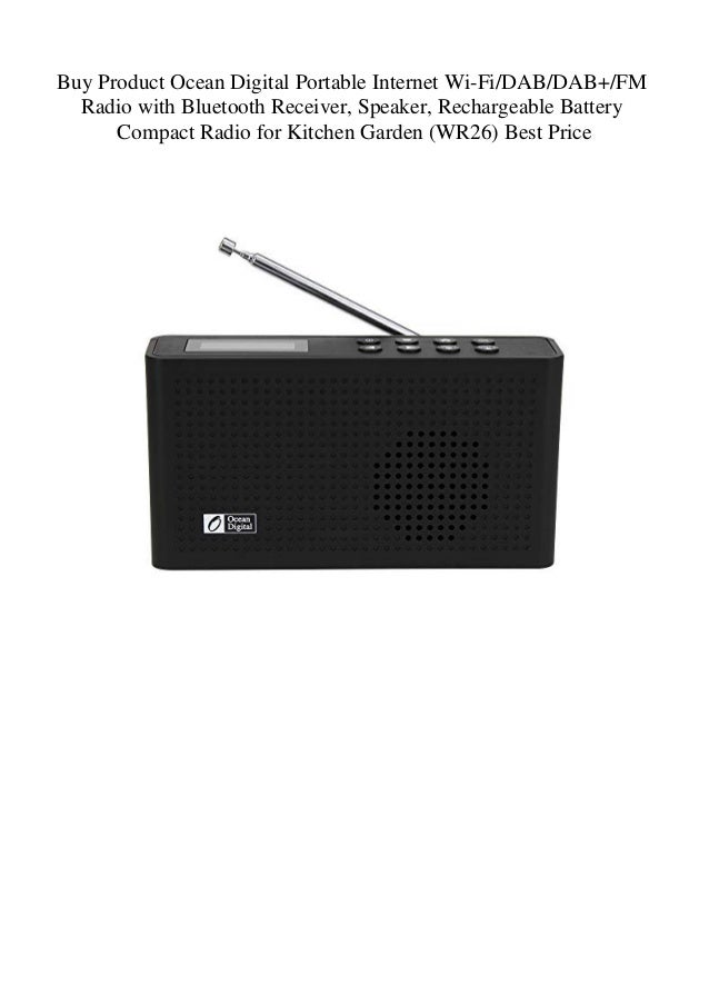 Buy Product Ocean Digital Portable Internet Wi Fidabdab Fm Radio With