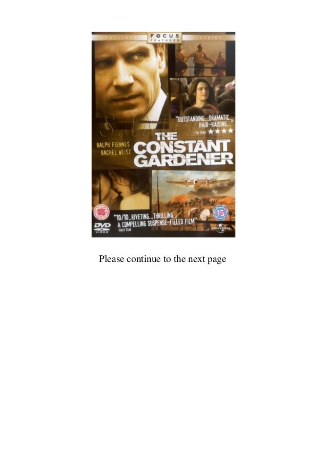 Buy Product The Constant Gardener Dvd Recomended Review