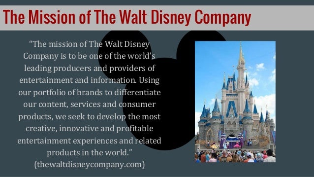 Walt disney organizational culture case study