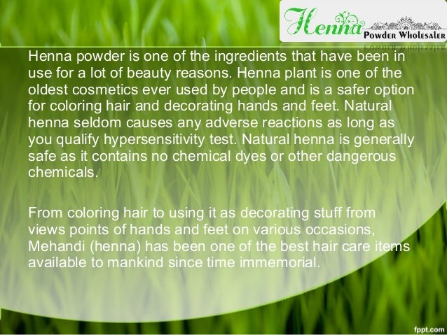 Buy Pure Henna For Healthy Hair From Henna Powder Wholesaler