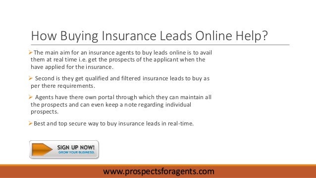 Buy Qualified Insurance Leads Online