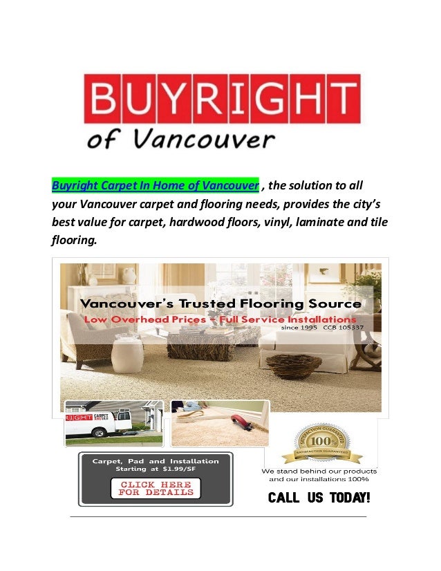 Buyright Carpet in Home of Vancouver Carpet Store in Vancouver, WA