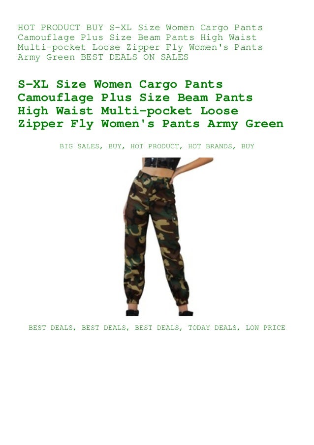 army pants womens plus size